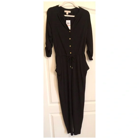 NWT MICHAEL Michael Kors Jersey Jumpsuit - Picture 7 of 11
